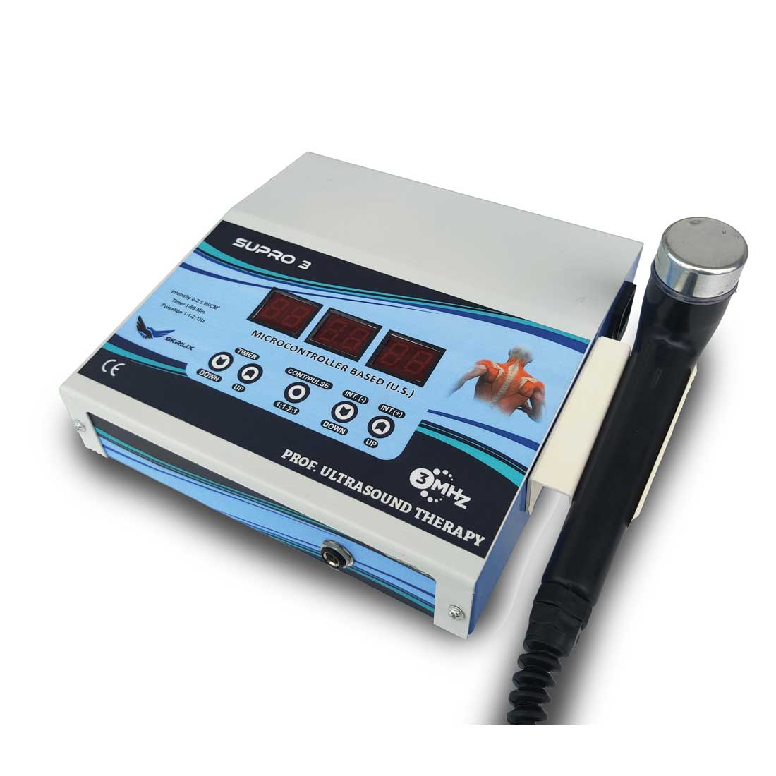digital 3 mhz ultrasound therapy machine
