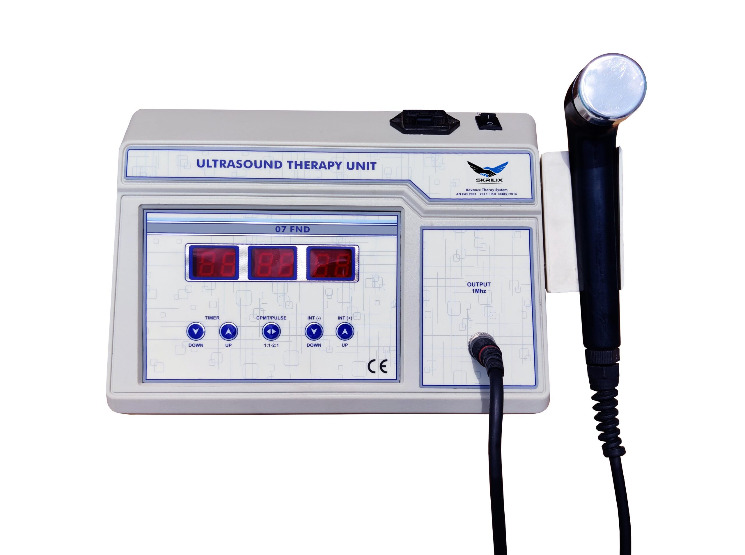1 MHz Ultrasound Therapy Machine (07 FND) - Skrilix